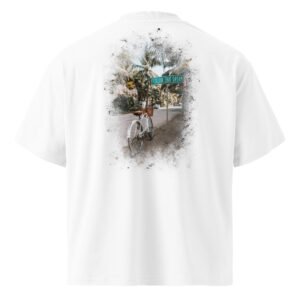 T-shirt col montant écologique unisexe